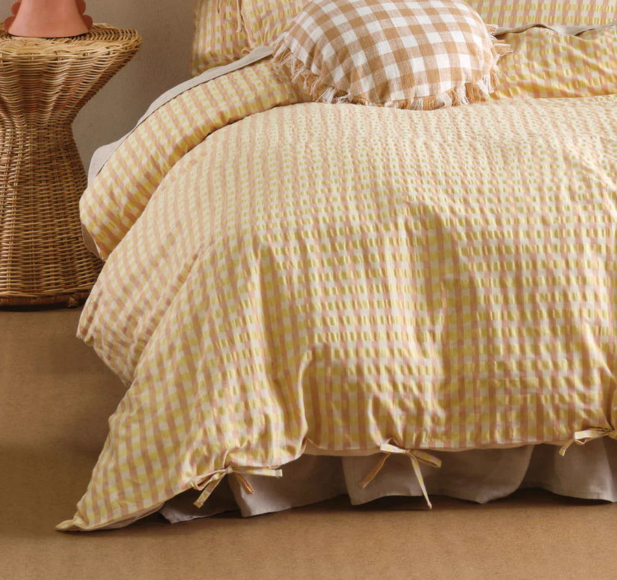Ferrara Quilt Cover Set Range Sun - Image 3