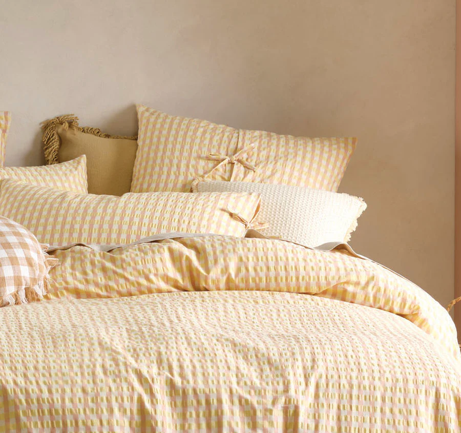 Ferrara Quilt Cover Set Range Sun - Image 4