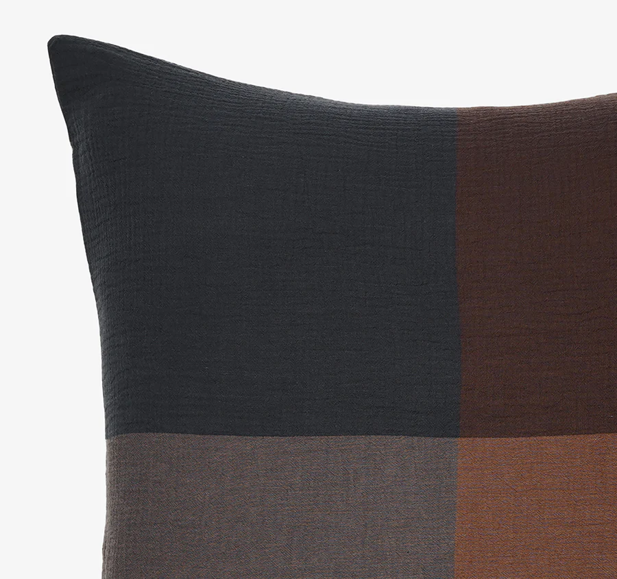 Fletcher European Pillowcase Chestnut - Image 2