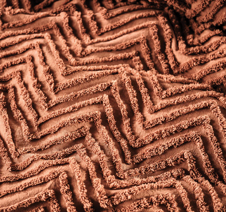 Fog Quilt Cover Set Range Cinnamon - Image 2