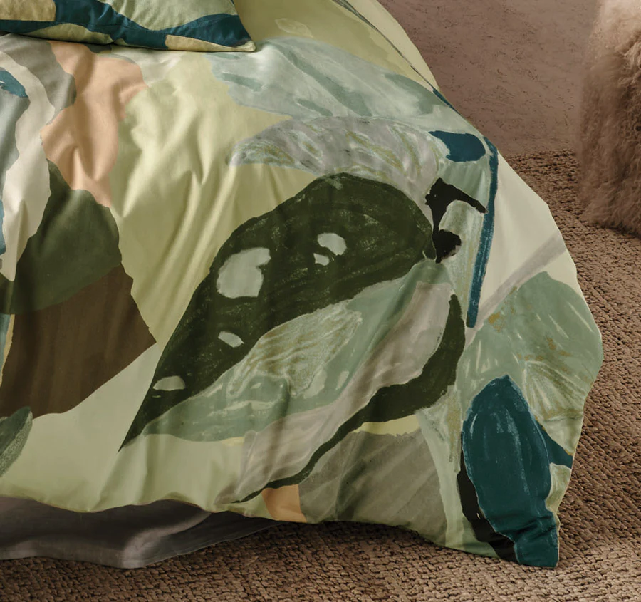 Foresta Quilt Cover Set Range Green - Image 3