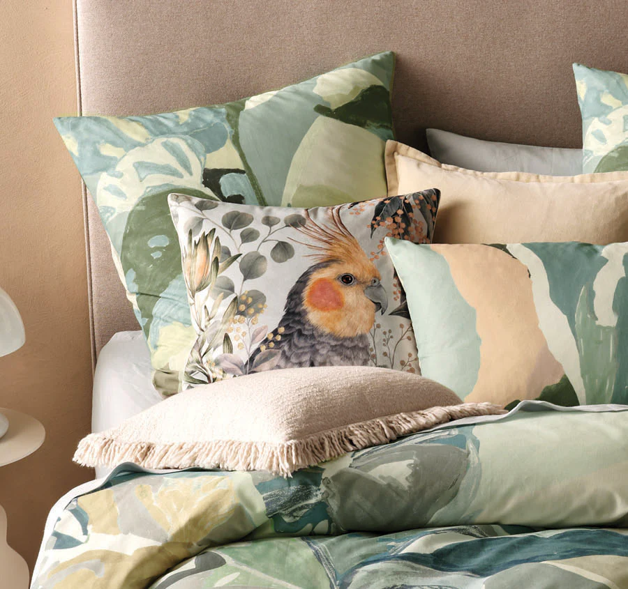 Foresta Quilt Cover Set Range Green - Image 4