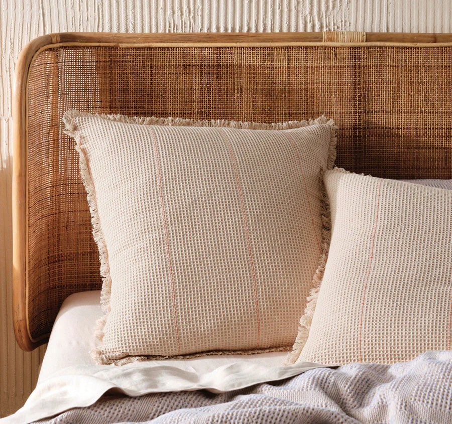 Galicia Quilt Cover Set Range Blue and Sand - Image 5