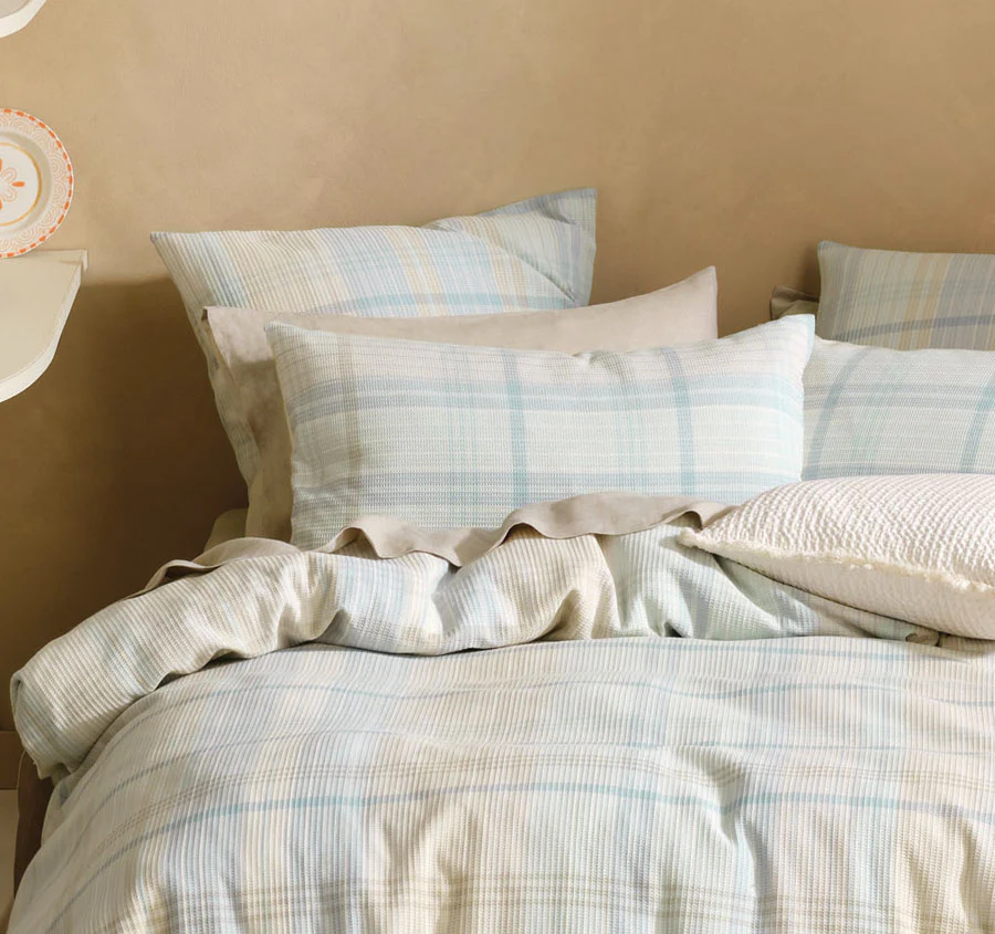 Geena Quilt Cover Set Range Sky - Image 4