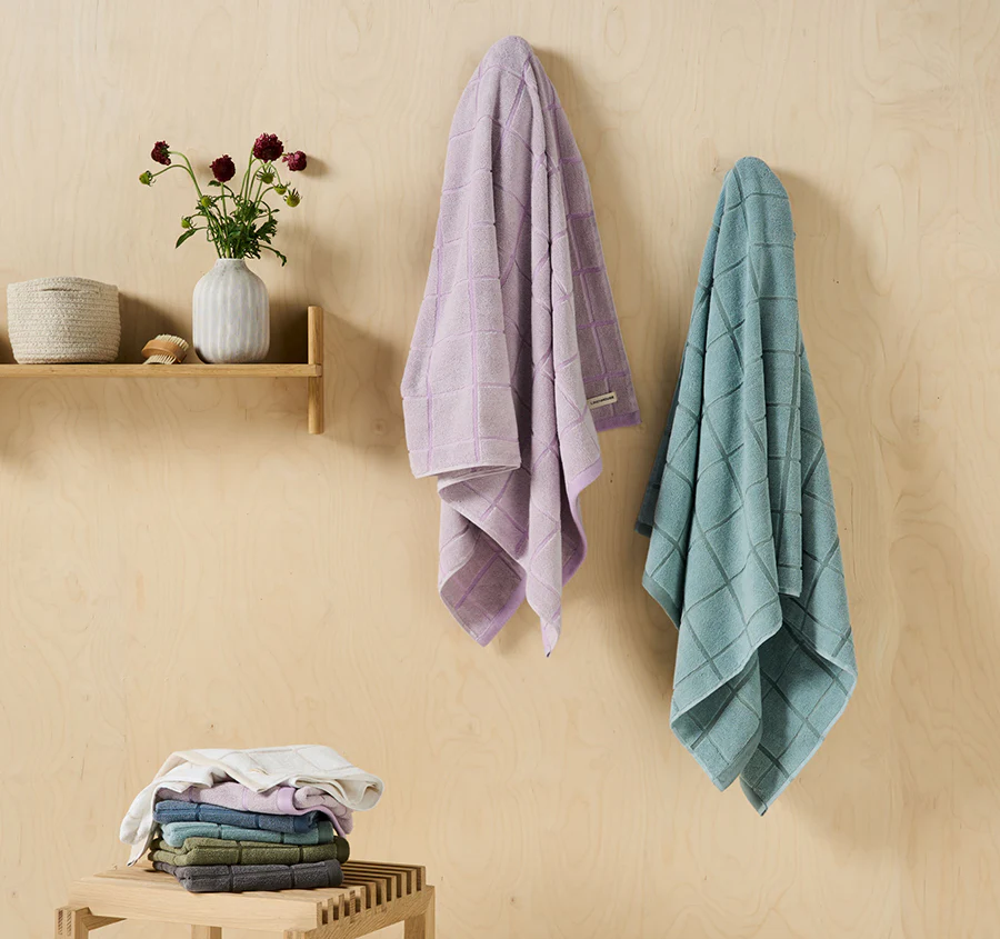 Geneva 550GSM Cotton Bath Towel Range Light Olive - Image 3