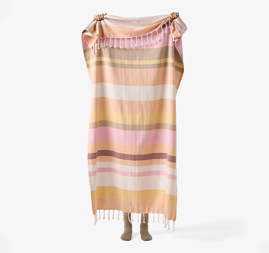 Hammam 100x180cm Beach Towel Aireys Pink