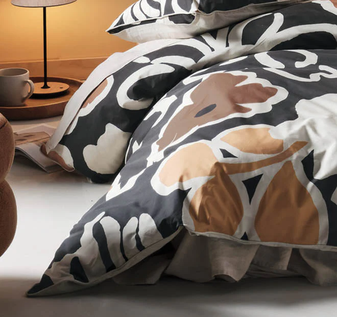 Hazel Quilt Cover Set Range Caramel - Image 3