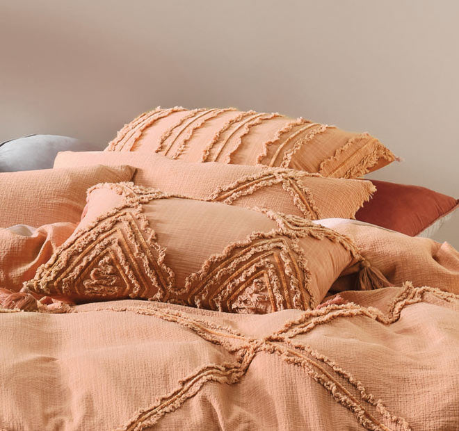 Heather Quilt Cover Set Range Brandy - Image 9