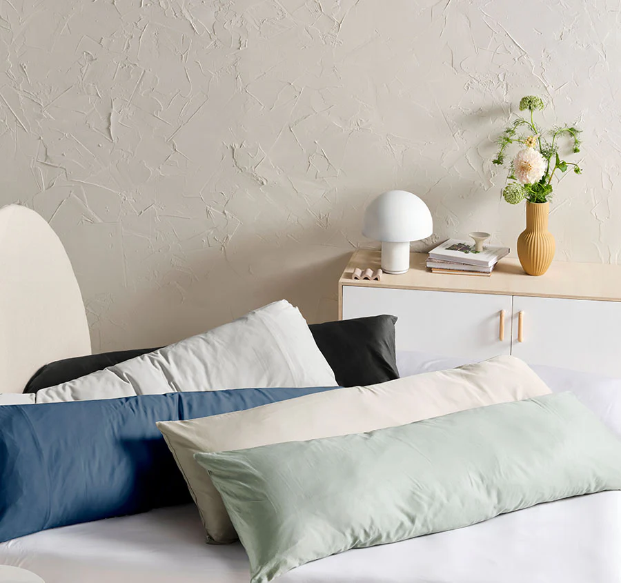 Hotel Augusta 500THC Cotton Sateen Body Pillowcase Navy - Image 3