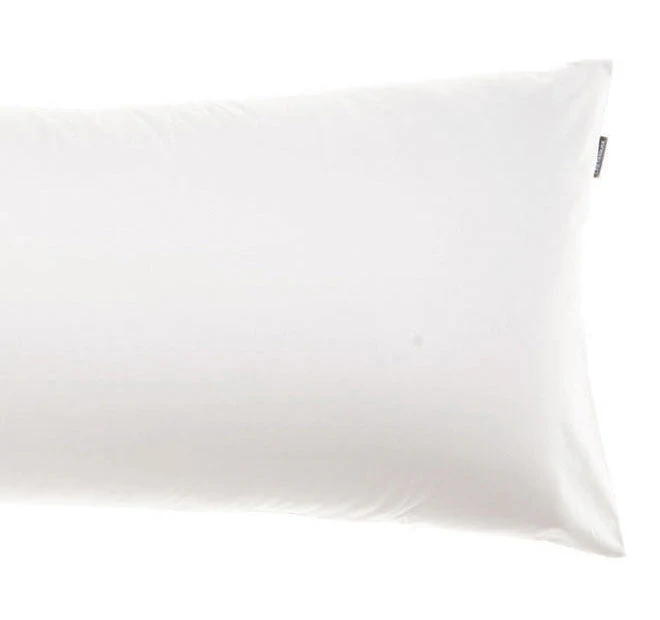 Hotel Augusta 500THC Cotton Sateen Body Pillowcase White - Image 2