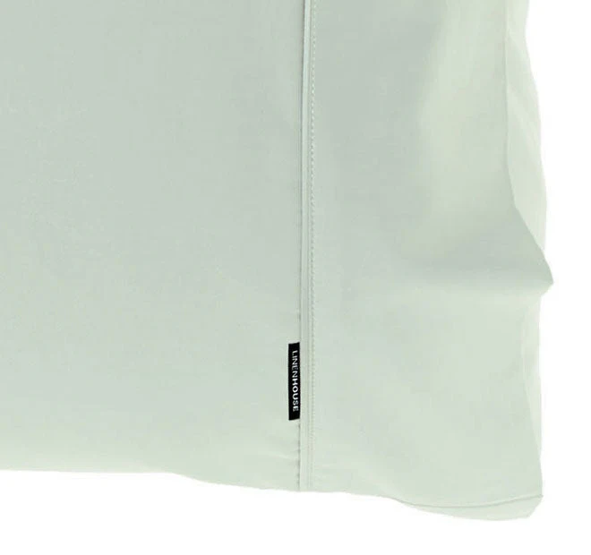 Hotel Augusta 500THC Cotton Sateen King Pillowcase Green Gum - Image 2