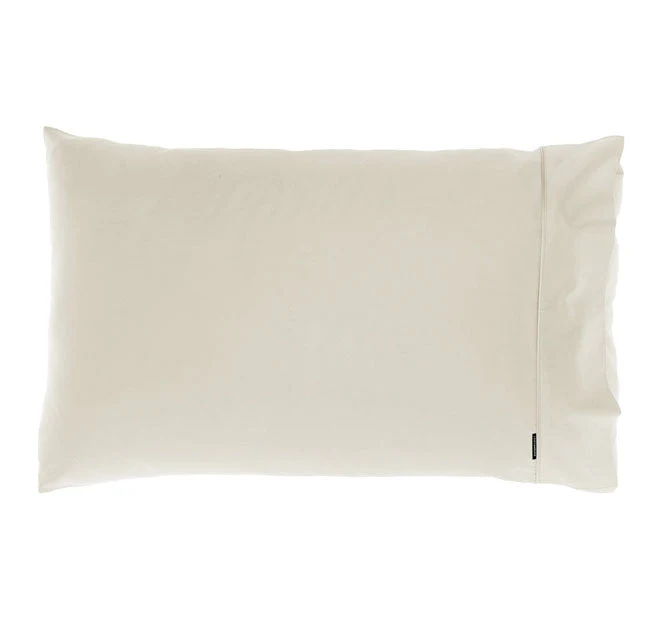 Hotel Augusta 500THC Cotton Sateen King Pillowcase Taupe