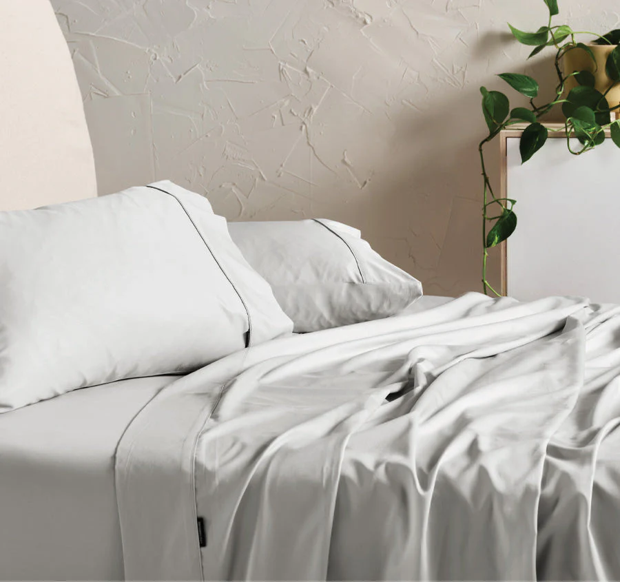 Hotel Augusta 500THC Cotton Sateen Mega Sheet Set Range Grey - Image 4