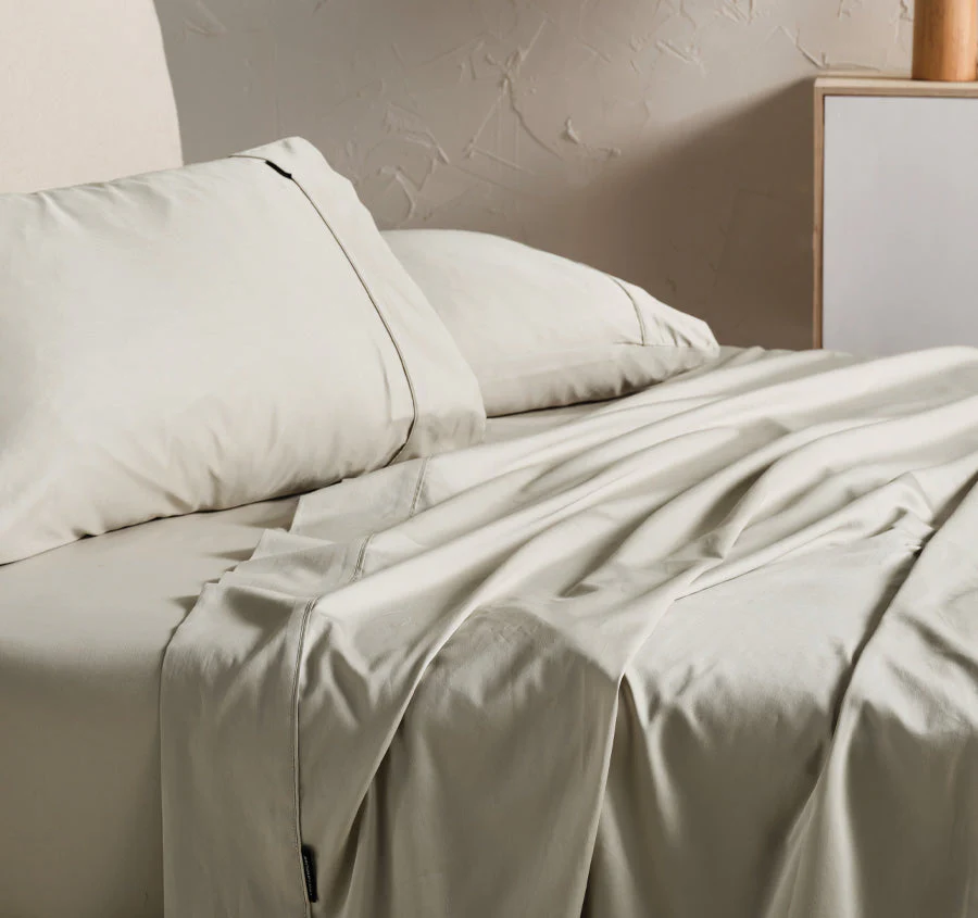 Hotel Augusta 500THC Cotton Sateen Mega Sheet Set Range Taupe - Image 4