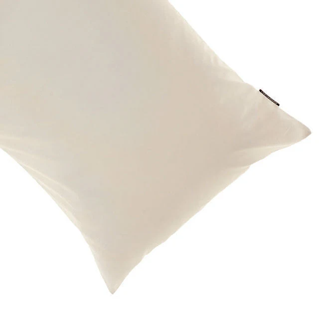 Hotel Augusta 500THC Cotton Sateen V-Shape Pillowcase Taupe - Image 2