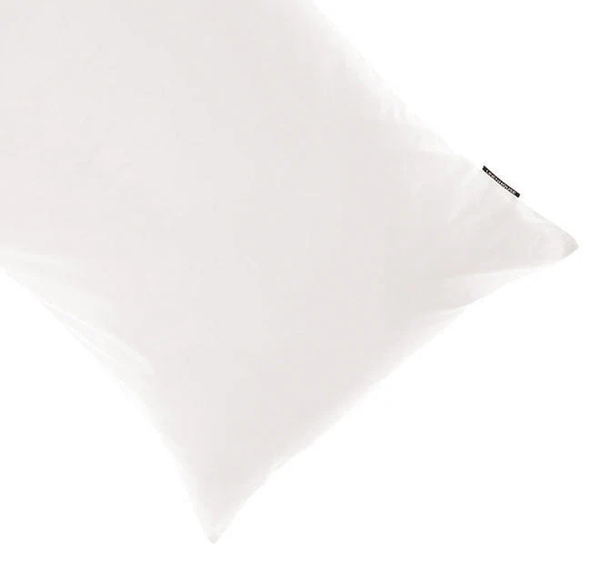 Hotel Augusta 500THC Cotton Sateen V-Shape Pillowcase White - Image 2