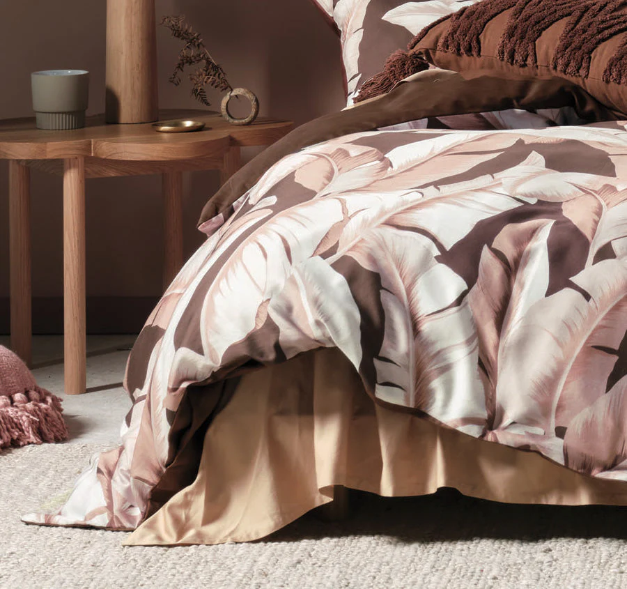 Kalena Quilt Cover Set Range Cinnamon - Image 3