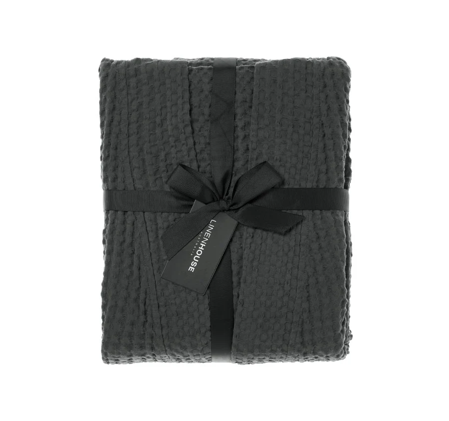 Keaton Bathrobe Charcoal - Image 2