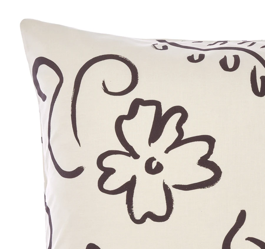 Kenzi European Pillowcase Vanilla - Image 2