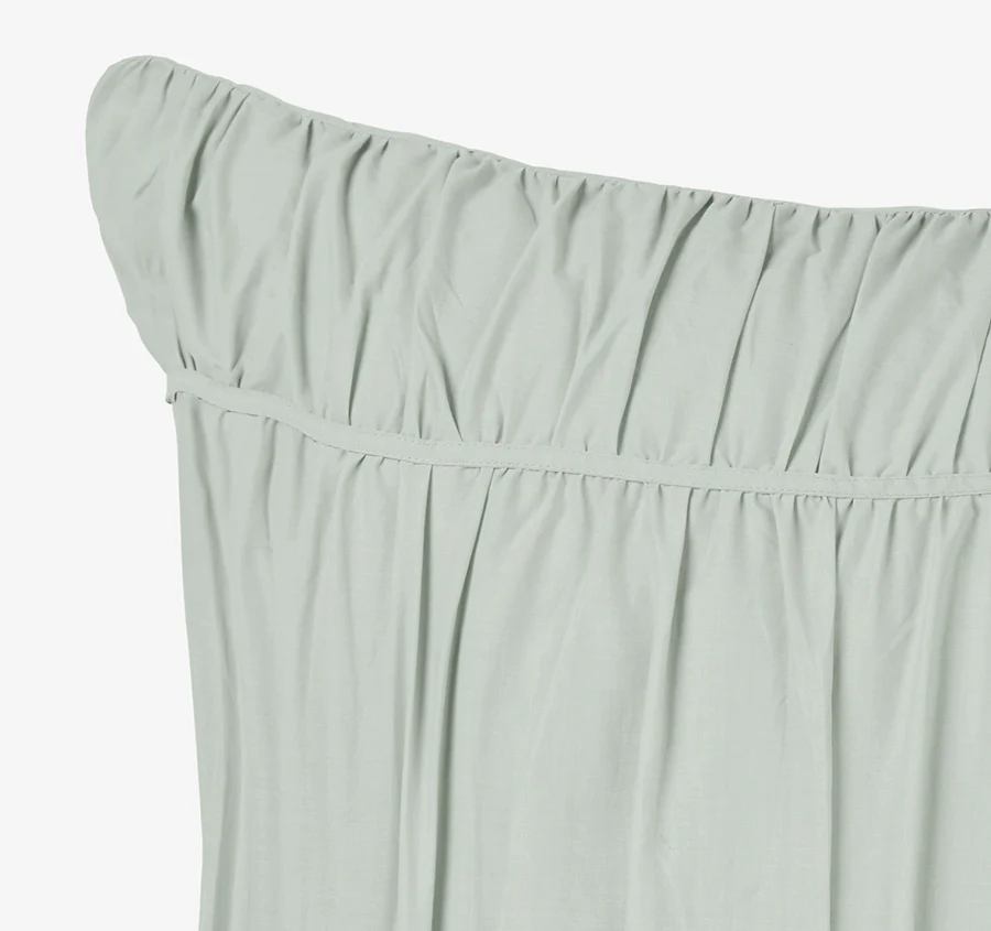 Layla European Pillowcase Seafoam - Image 2