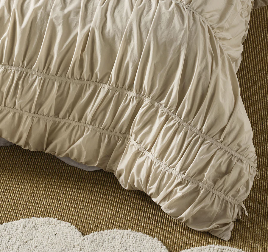 Layla Quilt Cover Set Range Natural - Image 3