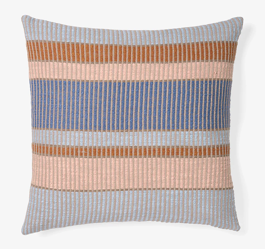 Leighton 48x48cm Filled Cushion Chambray