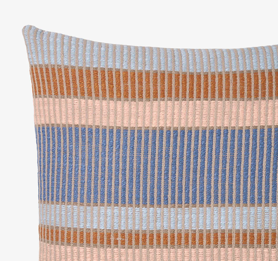Leighton 48x48cm Filled Cushion Chambray - Image 2