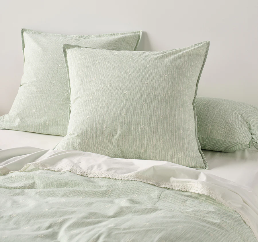 Lisette European Pillowcase Seaglass - Image 3
