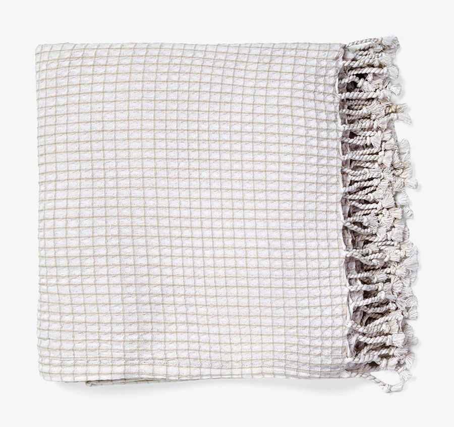Lorne 140x180cm Throw Rug Oatmeal - Image 2