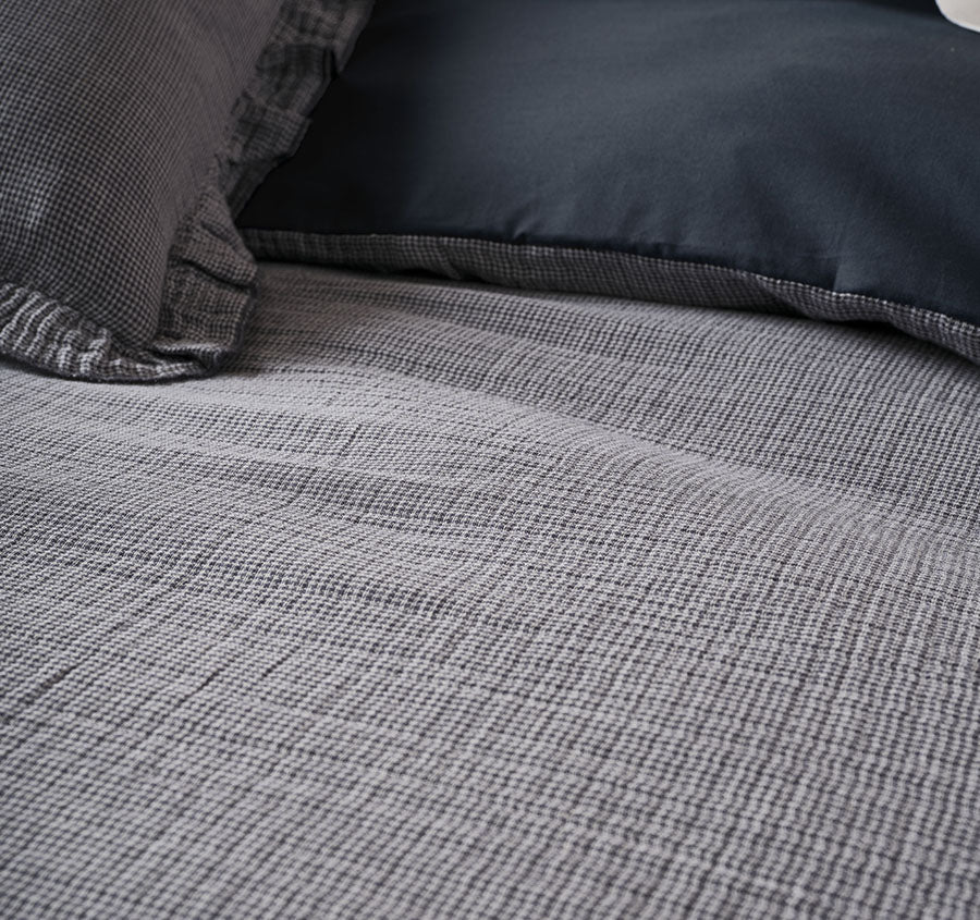Lucy Quilt Cover Set Range Navy - Image 5