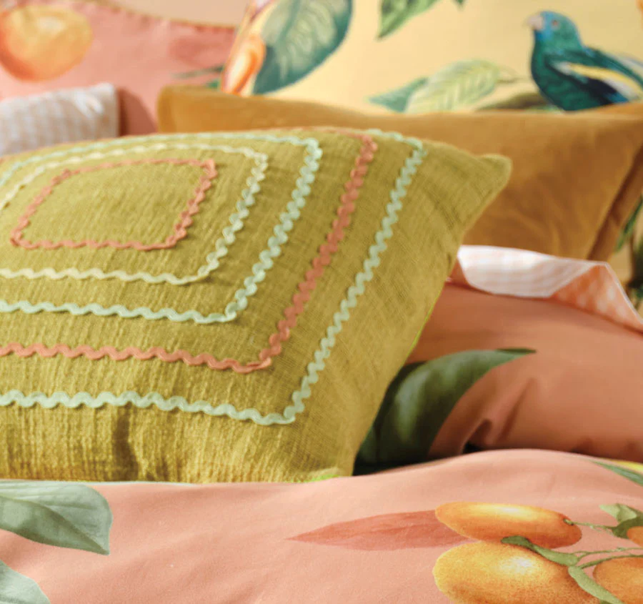 Marisol 45x45cm Filled Cushion Guava - Image 3