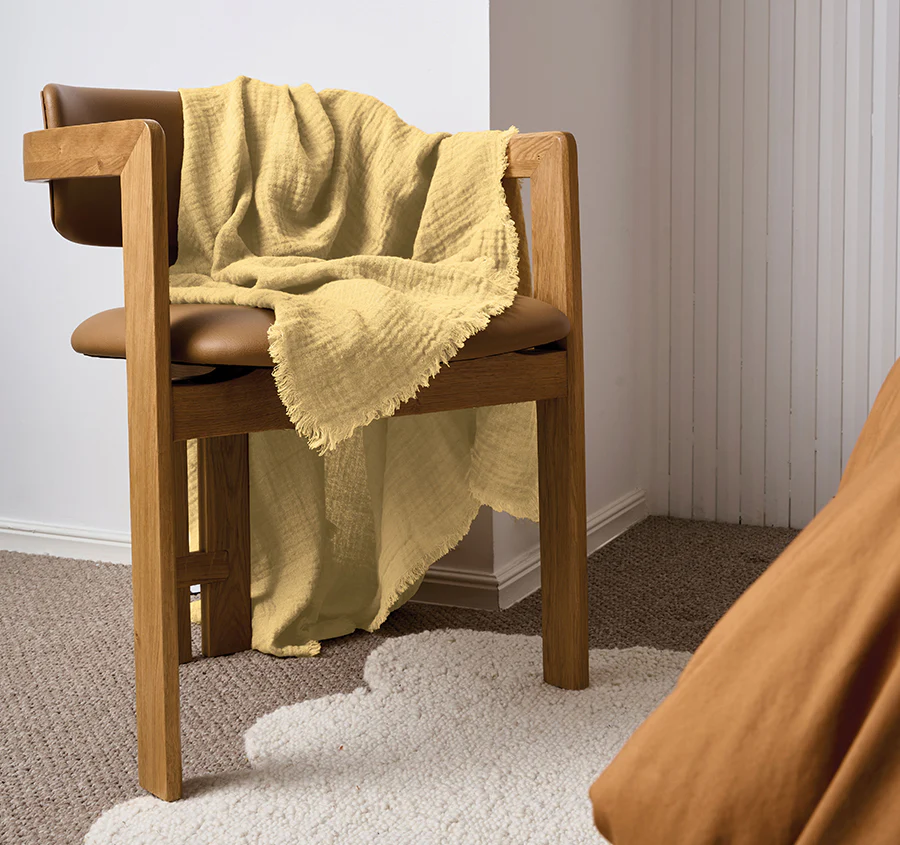 Maya 130x170cm Throw Rug Dijon - Image 4