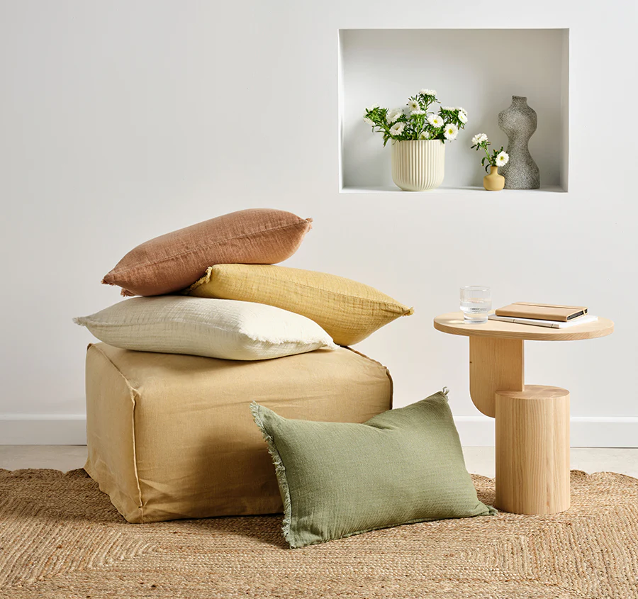 Maya 40x60cm Filled Cushion Moss - Image 3