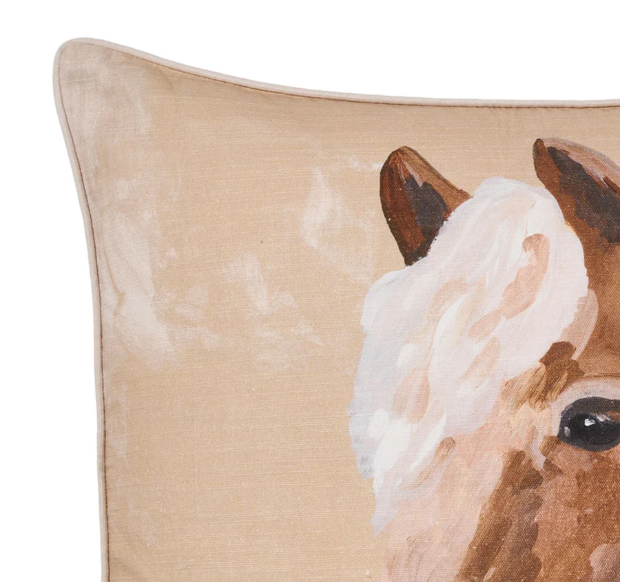 Milawa 48x48cm Filled Cushion Horse - Image 2