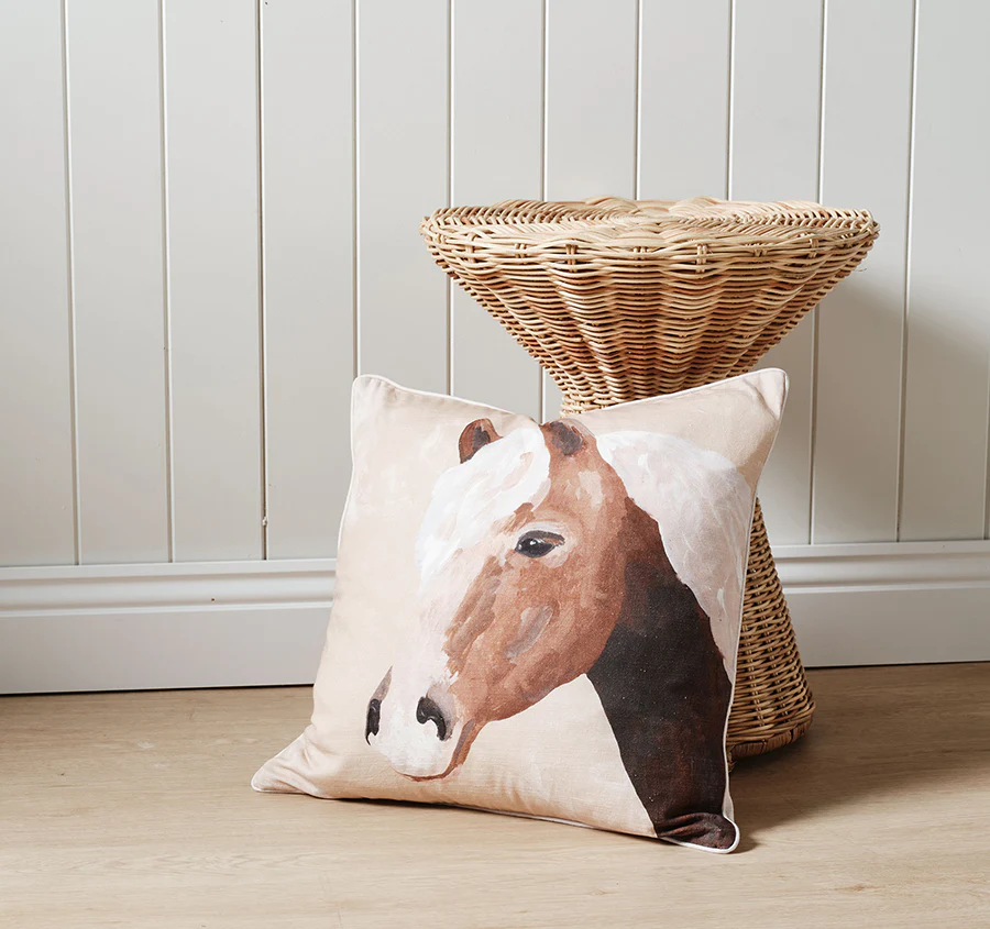 Milawa 48x48cm Filled Cushion Horse - Image 3