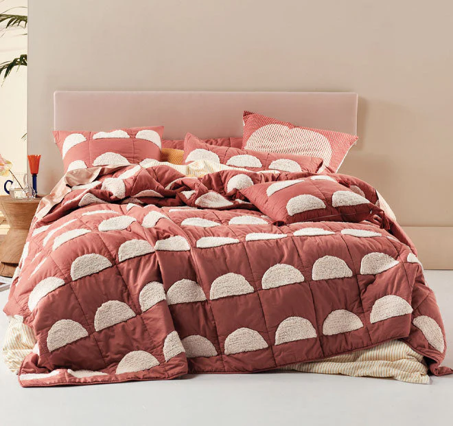 Moonrise Standard Pillowsham Pair Paprika - Image 3