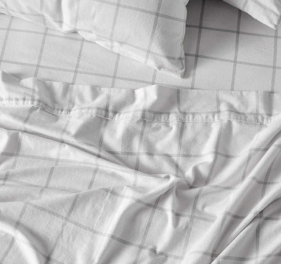 Morella Printed Flannelette Cotton Mega Sheet Set Range Smoke - Image 2