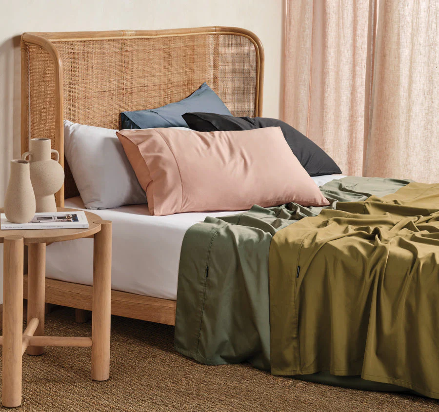Nara 400THC Bamboo Cotton Mega Sheet Set Range Bronze - Image 4