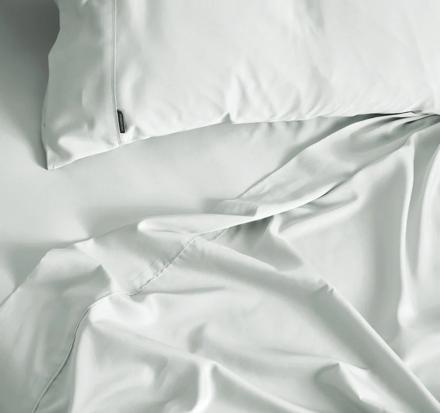 Nara 400THC Bamboo Cotton Mega Sheet Set Range Sky - Image 2