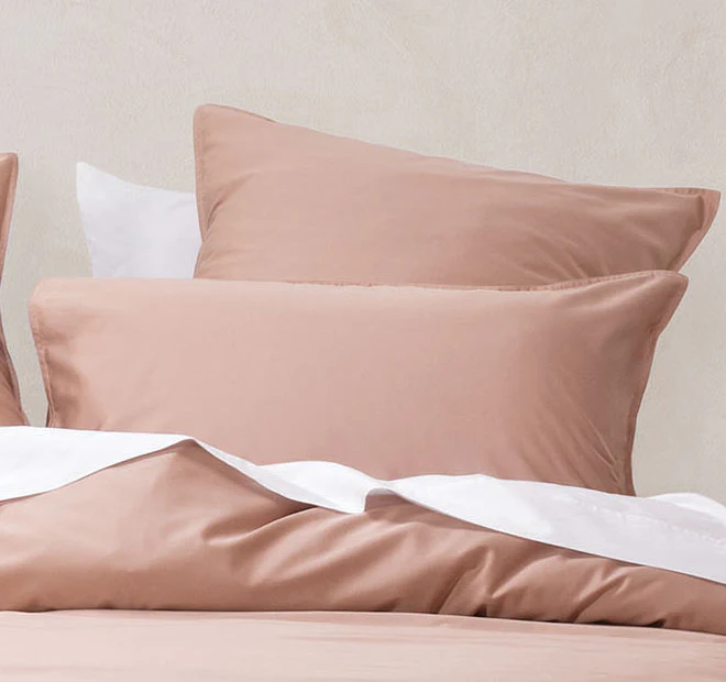 Nara 400THC Bamboo Cotton Quilt Cover Set Range Clay - Image 7