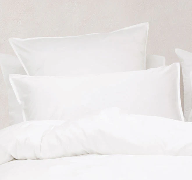 Nara 400THC Bamboo Cotton Quilt Cover Set Range White - Image 7
