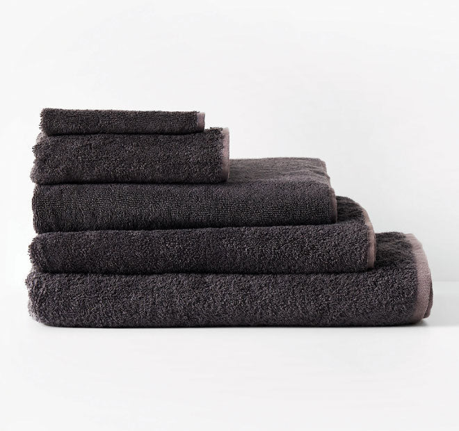 Nara 800GSM Bamboo Cotton Bath Mat Charcoal - Image 2