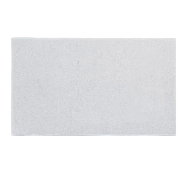 Nara 800GSM Bamboo Cotton Bath Mat White