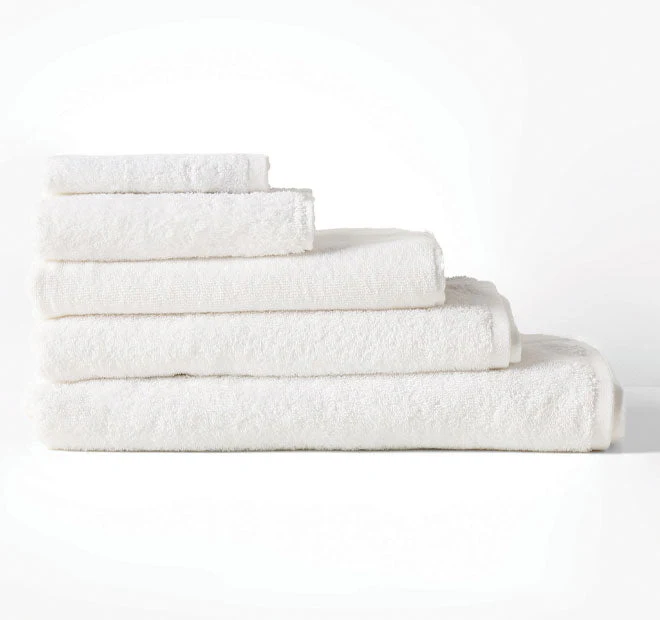 Nara 800GSM Bamboo Cotton Bath Mat White - Image 2
