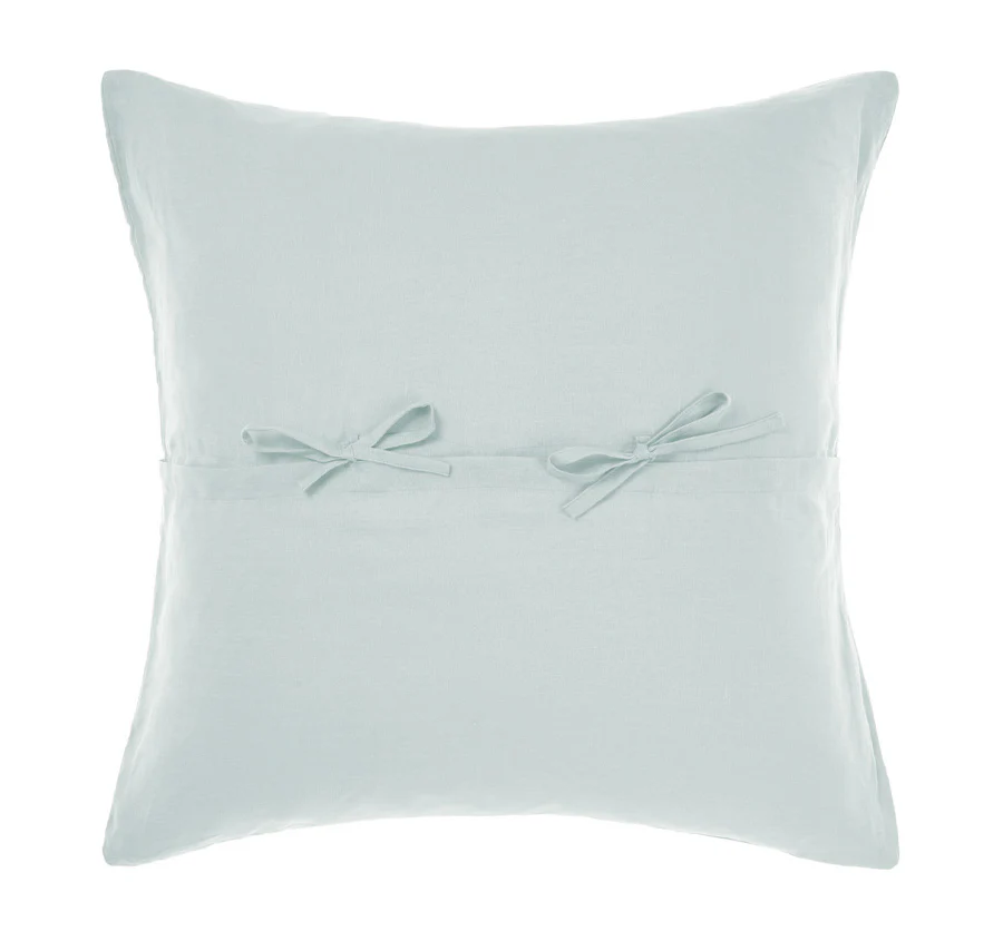 Nimes Linen European Pillowcase Sky - Image 3