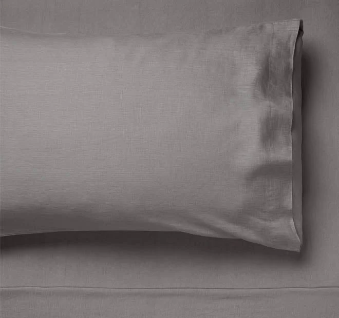 Nimes Linen Mega Sheet Set Range Ash - Image 3