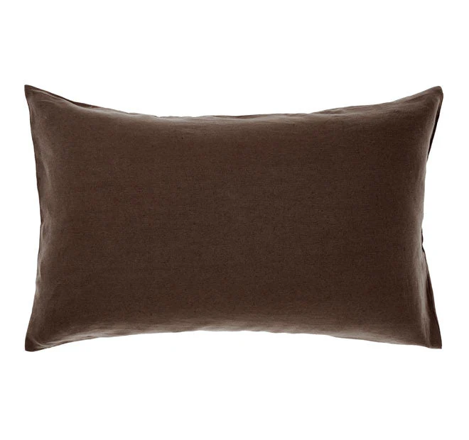 Nimes Linen Quilt Cover Set Range Espresso - Image 5