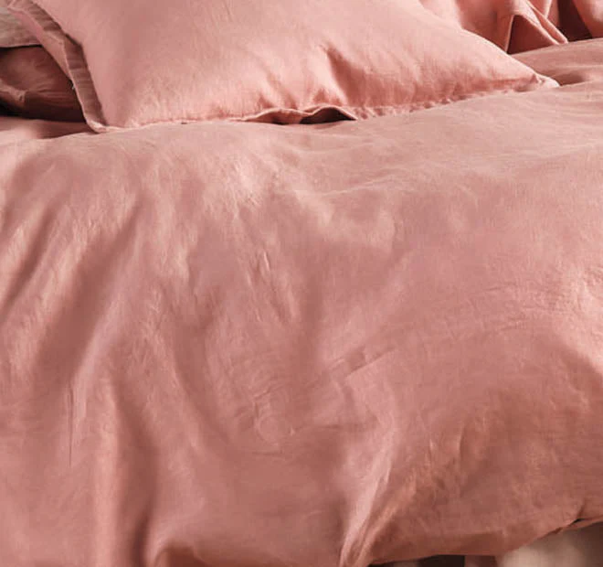 Nimes Linen Quilt Cover Set Range Rosette - Image 2