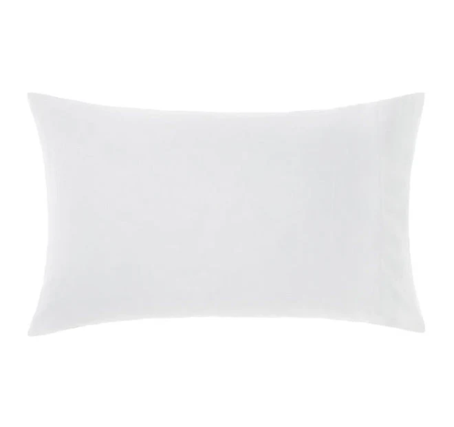 Nimes Linen Quilt Cover Set Range White - Image 4