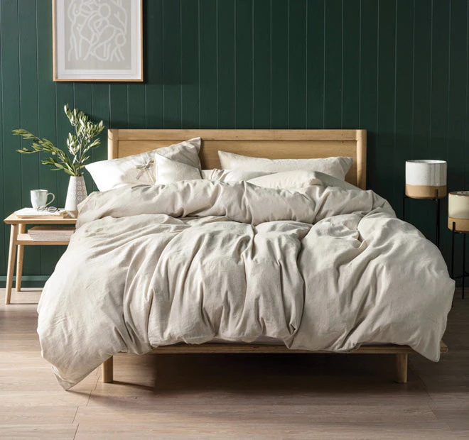 Nimes Linen Standard Pillowcase Natural - Image 3